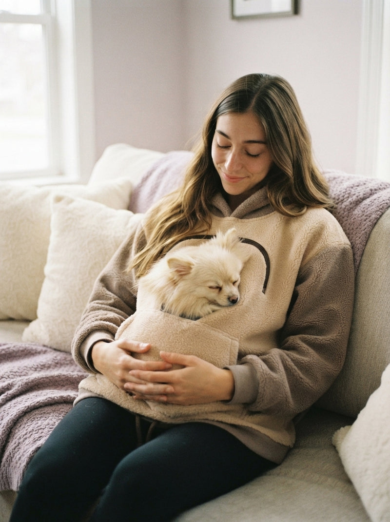 Snuggle Pup Hoodie - pastel-testimonials