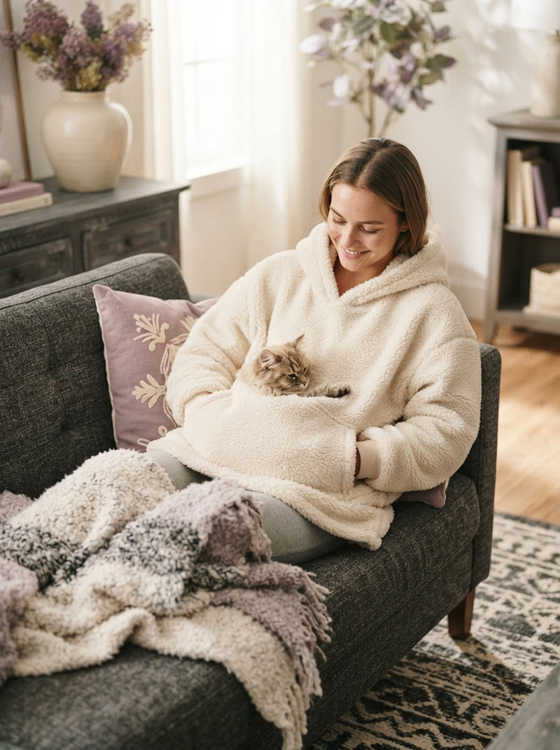 Snuggle Pup Hoodie - pastel-testimonials
